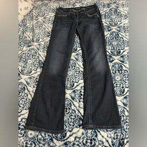 Silver Jeans Dark Blue Flare Women's Jeans